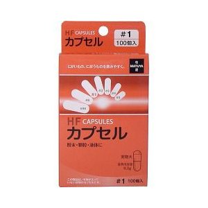 【１８０個セット】【１ケース分】 HFカプセル 1号 100コ入 ×１８０個セット　１ケース分【正規品】【mor】【ご注文後発送までに3週間以上頂戴する場合がございます】 ※軽減税率対象品【t-4】