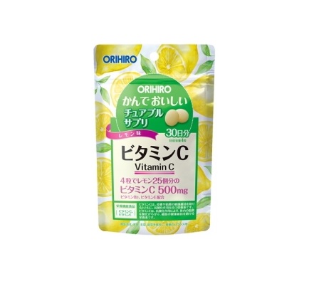 【２０個セット】 オリヒロ かんでおいしいチュアブルサプリ ビタミンC(60g)×２０個セット 【正規品】【ori】※軽減税率対象品 6,579円
