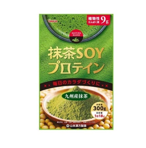 【１０個セット】 山本漢方 抹茶SOYプロテイン(300g)×１０個セット【正規品】※軽減税率対象品