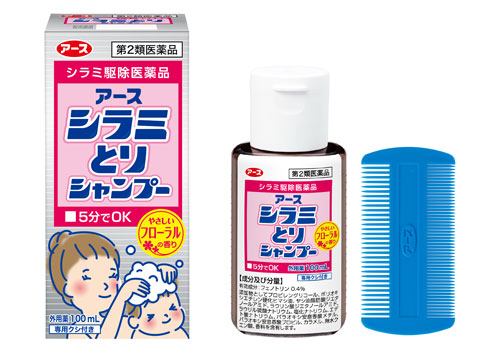 【第2類医薬品】【５個セット】  【夏季商品】 アースシラミとりシャンプー 100ml×５個セット 【正規品】【t-k3】
