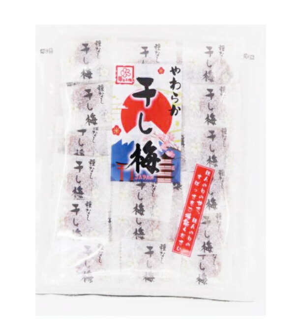 【３８個セット】【１ケース分】やわらか干し梅（富士山）１８０ｇ×３８個入り　　１ケース分 【正規品】※軽減税率対象品