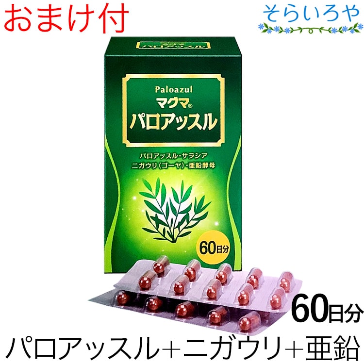 マグマ パロアッスル  120宇宙カプセル 60日分 薬草の加えること