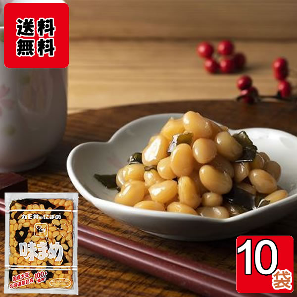 楽天市場】【送料無料】カモ井 味まめ 190g×10袋入り (箱) セット 業務