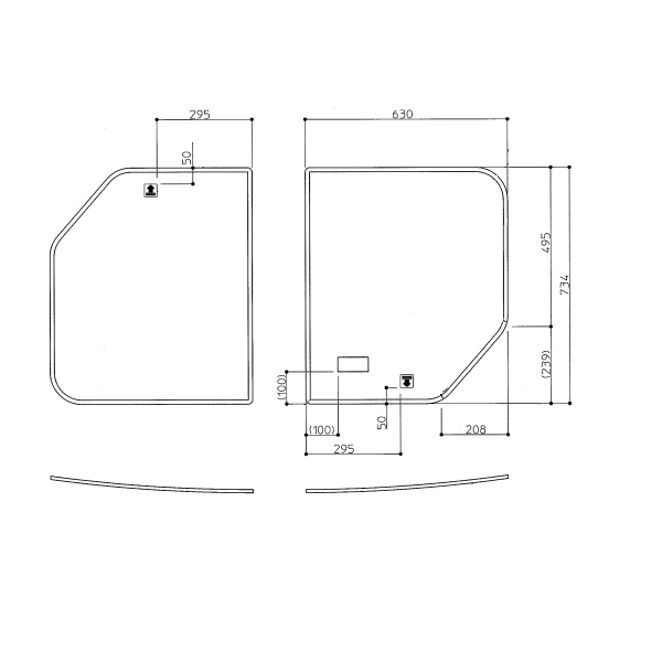 TOTO　風呂ふた 1300クレイドル風呂蓋L 【EKK84164WR2】 17,212円