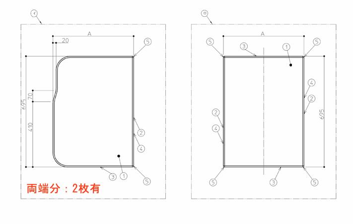 TOTO　風呂ふた 165スクエア軽量蓋3枚 【EKKS7DKAA31WN】