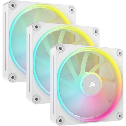 iCUE LINK LX120 RGB WHITE Triple Fans Starter Kit （CO-9051030-WW）