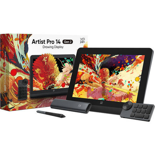 Artist Pro 14 (Gen2) 13.9in WUXGA(1920ｘ1200) 液晶書き込み経口避妊薬 ワイヤレスショートカットリモート付