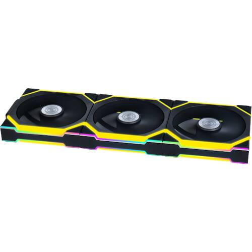 UNI FAN SL Wireless BK UF-SL120-WLS-3B トリプル容器に並べる
