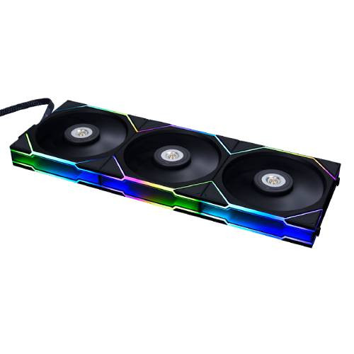 UNI FAN TL Wireless BK トリプル容器に並べる UF-TL120-WLS-3B