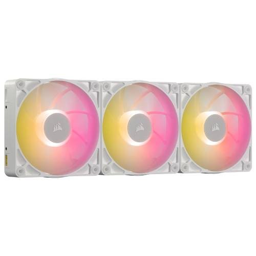 iCUE LINK RX120 MAX RGB WHITE Triple Fans Starter Kit CO-9051038-WW