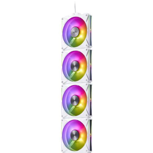 HURRICANE MAG 120 ARGB PWM WHITE 4C-WHCWW