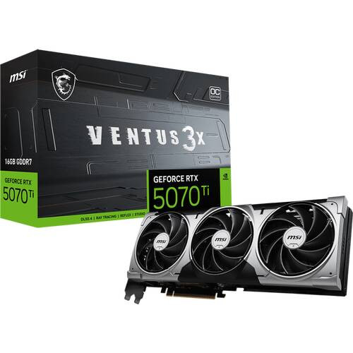 GeForce RTX 5070 Ti 16G VENTUS 3X OC｜ツクモ　店