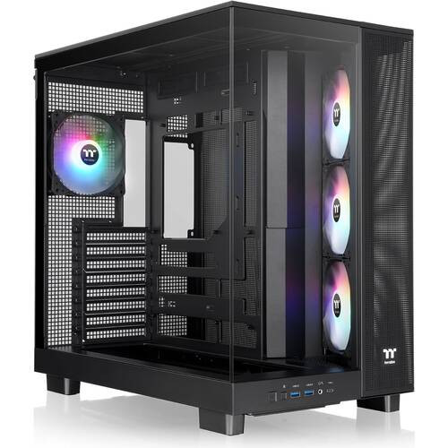 View 380 XL TG ARGB Black CA-11E-00M1WN-00 ※かた付ける特価 PCパーツ-PCケース・筐体-パソコン・周辺機器