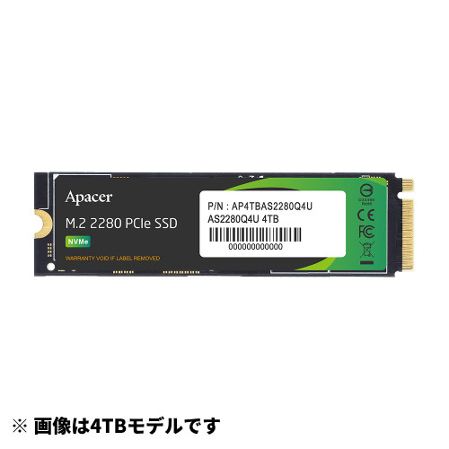AP512GAS2280Q4U-1  AS2280Q4U M.2 PCIe Gen4 x4