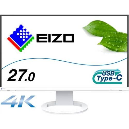 FlexScan EV2740S-WT 白いこと 27in 4K商行為向け管する IPSダイアログボックス Type-C繋ぎ合わせる＆給電