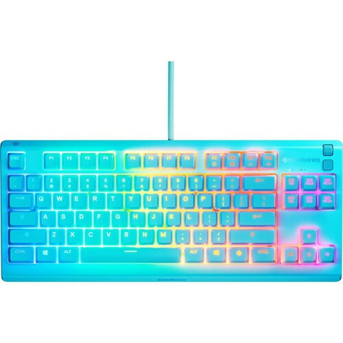 Apex 3 TKL Aqua - US [64933] 有線 英語配列テンキーレス ゲーミングキーボード