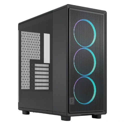 Epoch Black TG RGB Light Tint FD-C-EPO1A-04 パソコン・周辺機器-PCケース・筐体-PCパーツ