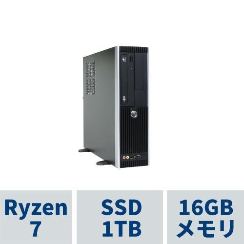 か細い型パソコン AeroSlim RS7A-A254B/CP2 Ryzen7 5700G /16GB記憶装置 /1結核症 SSD /ヴィデオディスクマルチ運転