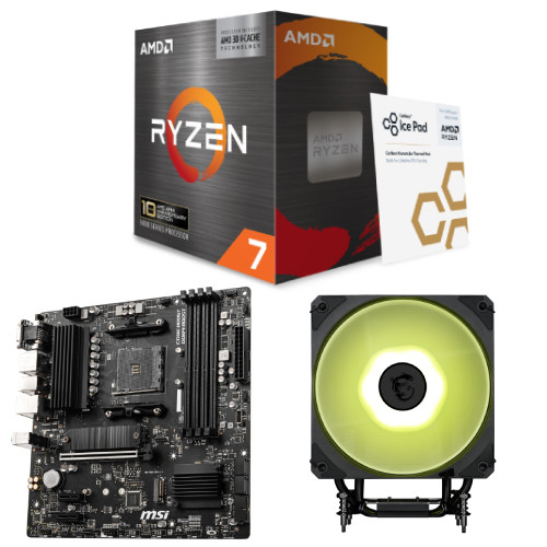 MSIxAMD Ryzen 7 5800X3D AM4 10th Anniversary Edition　R75800X3D10TH-MSIB550｜ツクモ　店