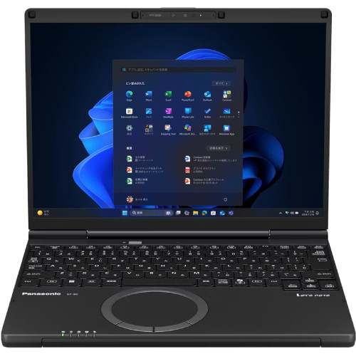 移動性万覚え帳 レッツ万覚え帳 CF-SC7BDPCR [12.4型 /Core Ultra 7 356H /ランダムアクセス記憶装置:32GB /SSD:1結核症 /Windows 11 Pro /Office OP付 /黒いこと]