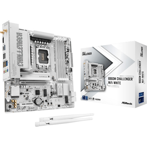 B860M Challenger 無線LAN White
