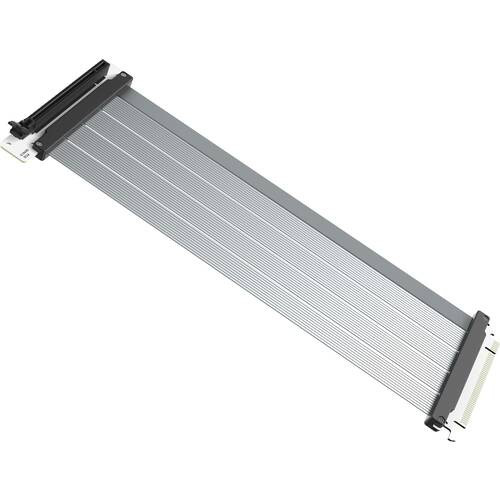 Riser Cable PCIe 5.0 x16 White -300mm　MCA-U000C-WPCI50-300