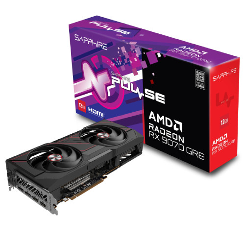PULSE Radeon RX 9070 GRE GAMING OC 12GB　PULSERX9070GRE12GB/11354-01-20G｜ツクモ　店