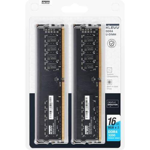 KLEVV DDR4-3200 16GB(8GB×2枚)デスクトップ用