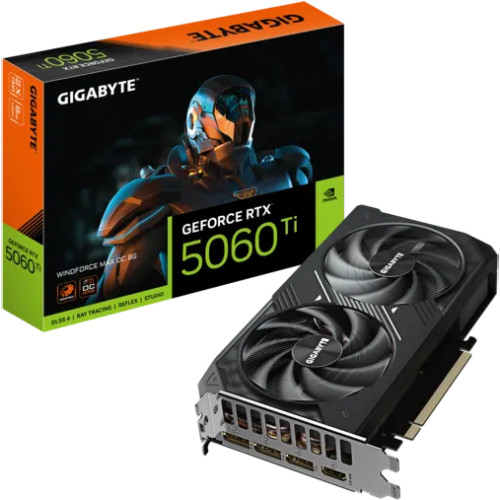 GeForce RTX 5060 Ti WINDFORCE MAX OC 8G GV-N506TWF2MAX OC-8GD