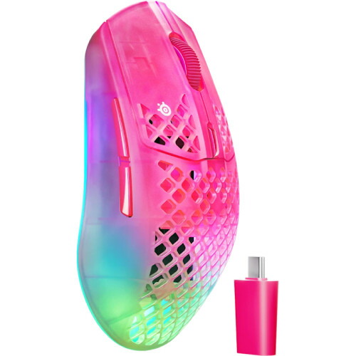 Aerox 3 Wireless Gen 2 MagentaHaze [62716] 4K ワイヤレス ゲーミングマウス｜ツクモ　店