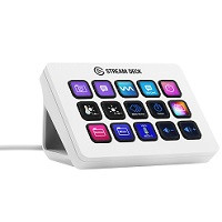 Stream Deck MK.2 White（日本語包み） 10GBA9911-JP 多役立つこと ショートカット鍵盤 LCD名取り草15個 白いこと