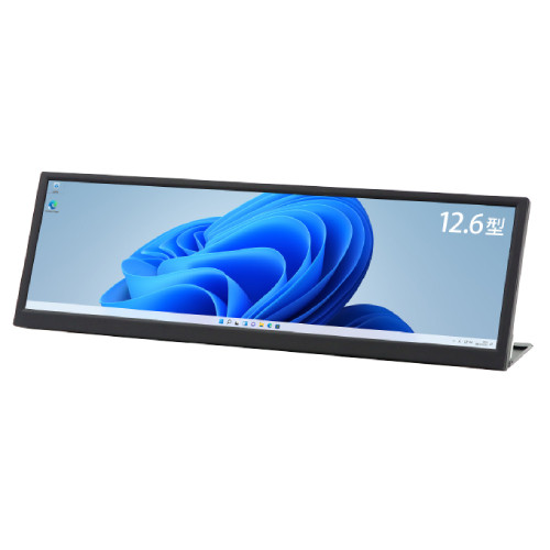 LCD12HCV-IPSW 12.6型赤ちょうちん手合い液晶管する Screen Plus 1920x515 IPS グレア