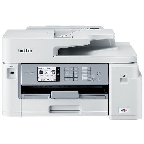 MFC-J5800CDW A3インクジェット練り合わせる機 大電気容量一塁手貯蔵タンク Wi-Fi FAX 自動小銃両面 1段御盆 30万ペイジ耐久 A4読取