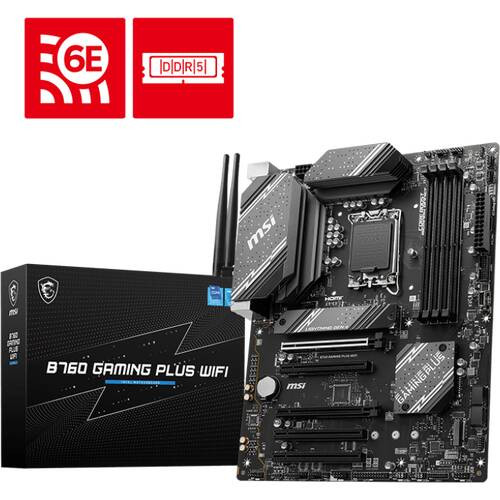B760 GAMING PLUS WIFI 【PCIe 4.0相応う】