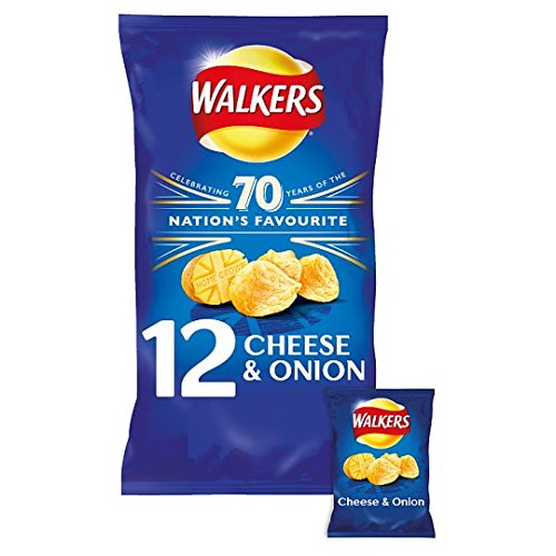 楽天市場 ウォーカーズ ポテトチップス チーズ オニオン 12袋 Walkers Cheese Onion Crisps 12 Packs クリスプ イギリス スナック菓子 お菓子 海外直送品 Shop Uk