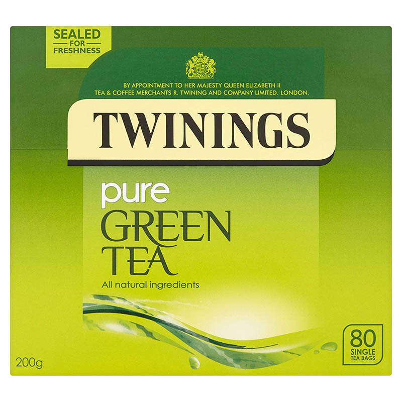 【35％OFF】 全品送料0円 Twinings Pure Green Tea Bags 200 g 80 packs of 4 total 320 teabags lepicier-rotisseur.com lepicier-rotisseur.com