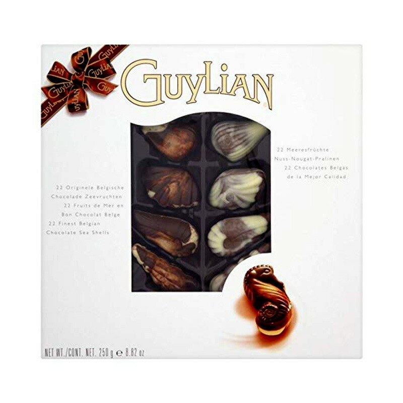 楽天市場 ギリアン チョコレート シーシェル 貝型 ベルギーチョコ Guylian Chocolates Seashells 250g ベルギー製 ギフト プレゼント ヨーロッパ お菓子 海外直送 Shop Uk