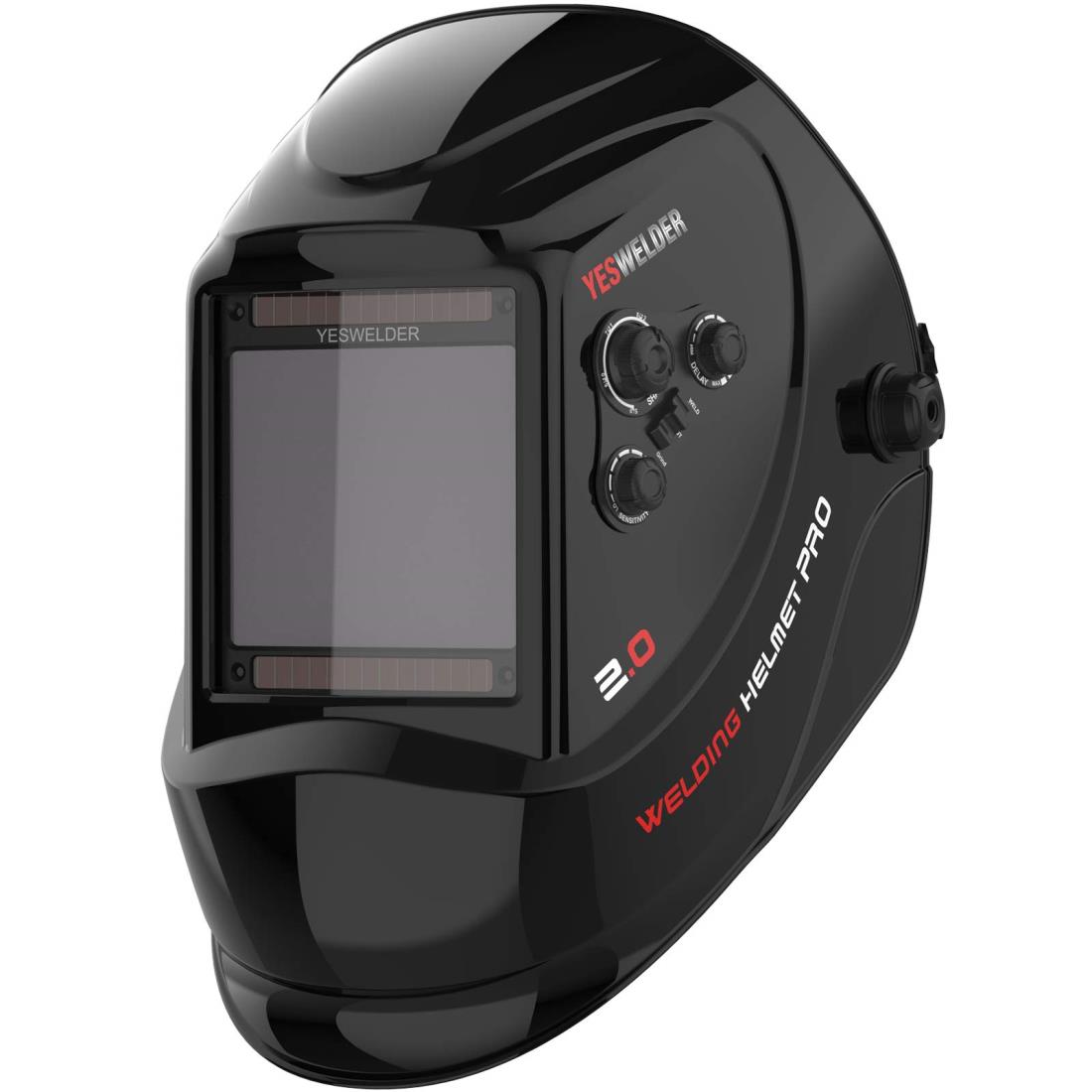 楽天市場】【送料無料】YESWELDER 溶接面 自動遮光 側面も見える広視野