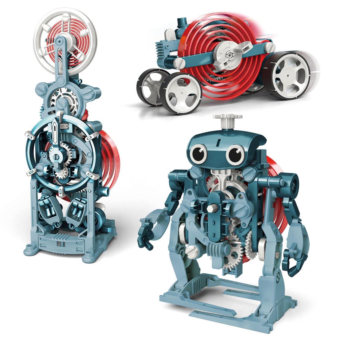 ビッグロボット　発火　ゼンマイ　玩具 楽天市場】ロボット工作 ゼンマイで動く ロボタイミー/ STEM教育