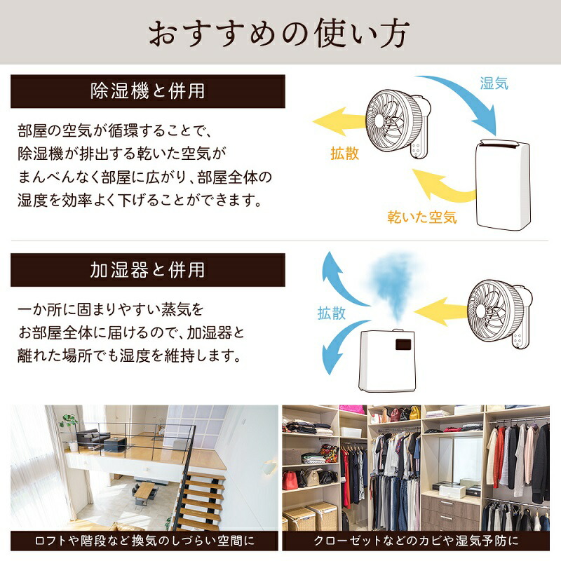 サーキュレーター壁掛け扇風機360°回転リモコン付壁掛けサーキュレーター首振りおしゃれかわいい換気静音タイマー梅雨夏雨秋春冬花粉湿気ホワイト冷房暖房空気循環部屋干し室内干しコンパクト省スペース送風外気オフタイマー切タイマー