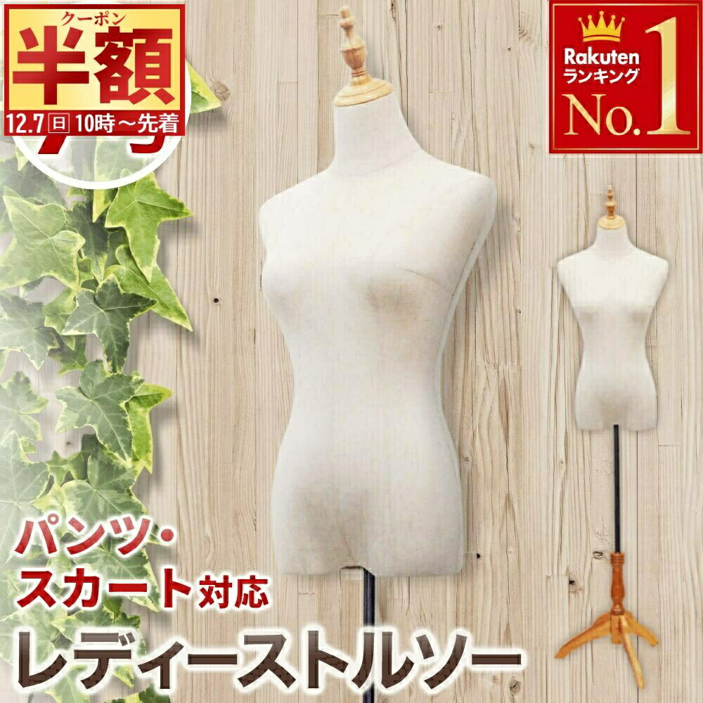 楽天市場】【本日限定10％OFFクーポン】トルソー 7号 レディース