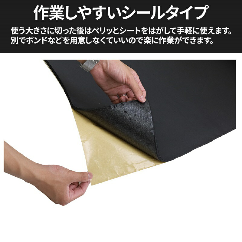 デッドニング用制振シート アルミ加工 ロールタイプ長10m 幅1m 厚10mm 防音 デッドニングキット 音質向上 振動 吸音