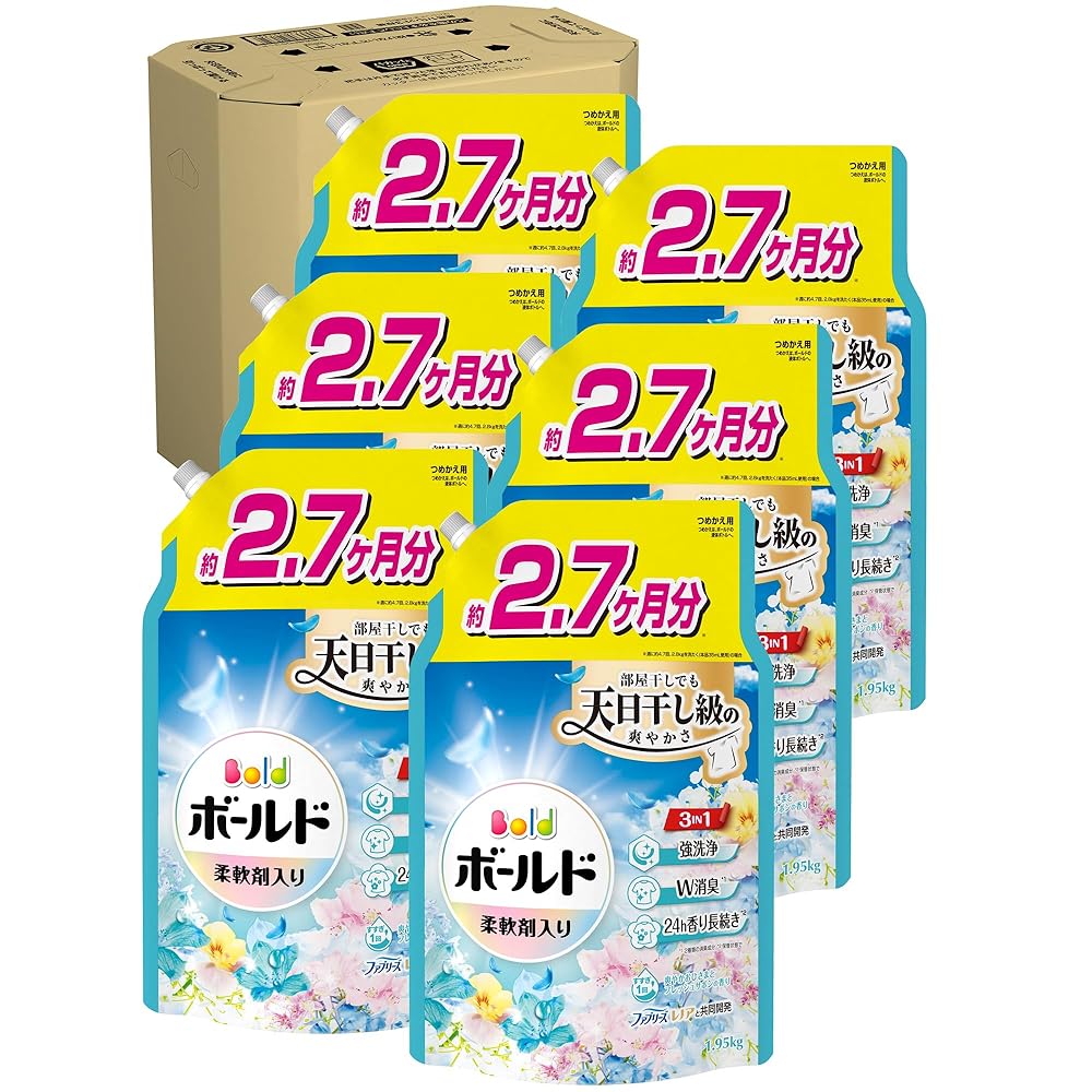 ボールド 洗濯洗剤 液体 プレミアムブロッサム 詰め替え 2,200g×4袋 Amazon.co.jp: Bold ボールド 洗濯洗剤 液体 プレミアム