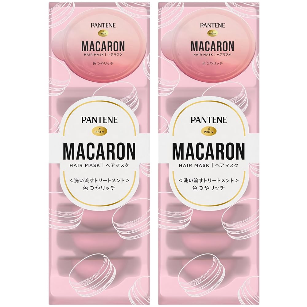楽天市場】パンテーン マカロン ヘアマスク 色つやリッチ 16個×12mL (8