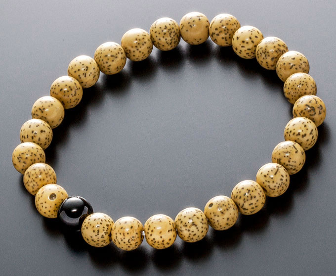 楽天市場】数珠ブレスレット 星月菩提樹 7mm 茶水晶 スモーキー