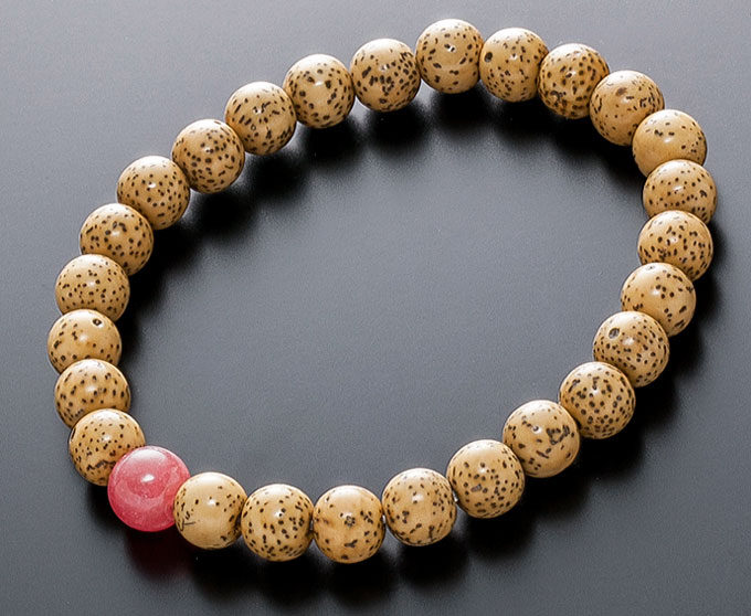 楽天市場】数珠ブレスレット 星月菩提樹 7mm 茶水晶 スモーキー