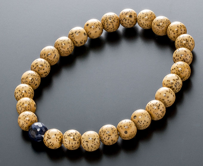 楽天市場】数珠ブレスレット 星月菩提樹 7mm 天然石 ルビー入 7月