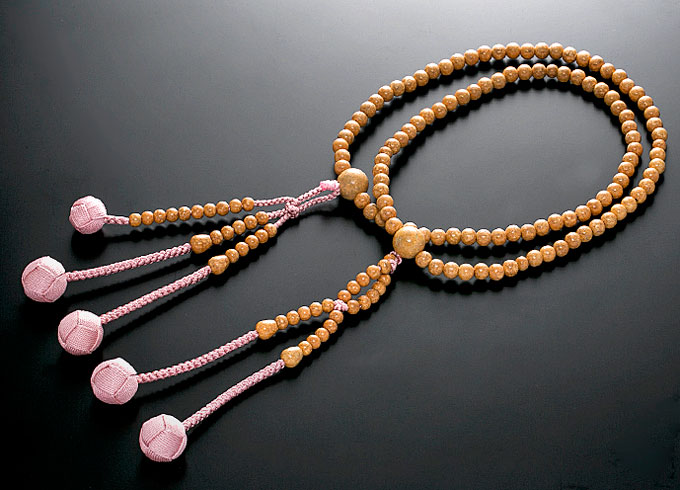 楽天市場】日蓮宗数珠 念珠 法華宗数珠 女性用 天竺菩提樹 尺寸 共仕立