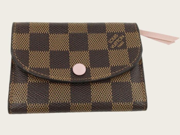 楽天市場】ルイヴィトン LOUIS VUITTON ポルトモネ・ロザリ ダミエ