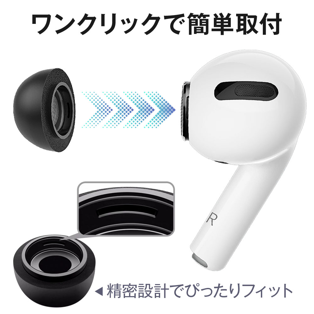 割引 Apple Airpods Pro用イヤーピース S,L airpodspro veme.fi